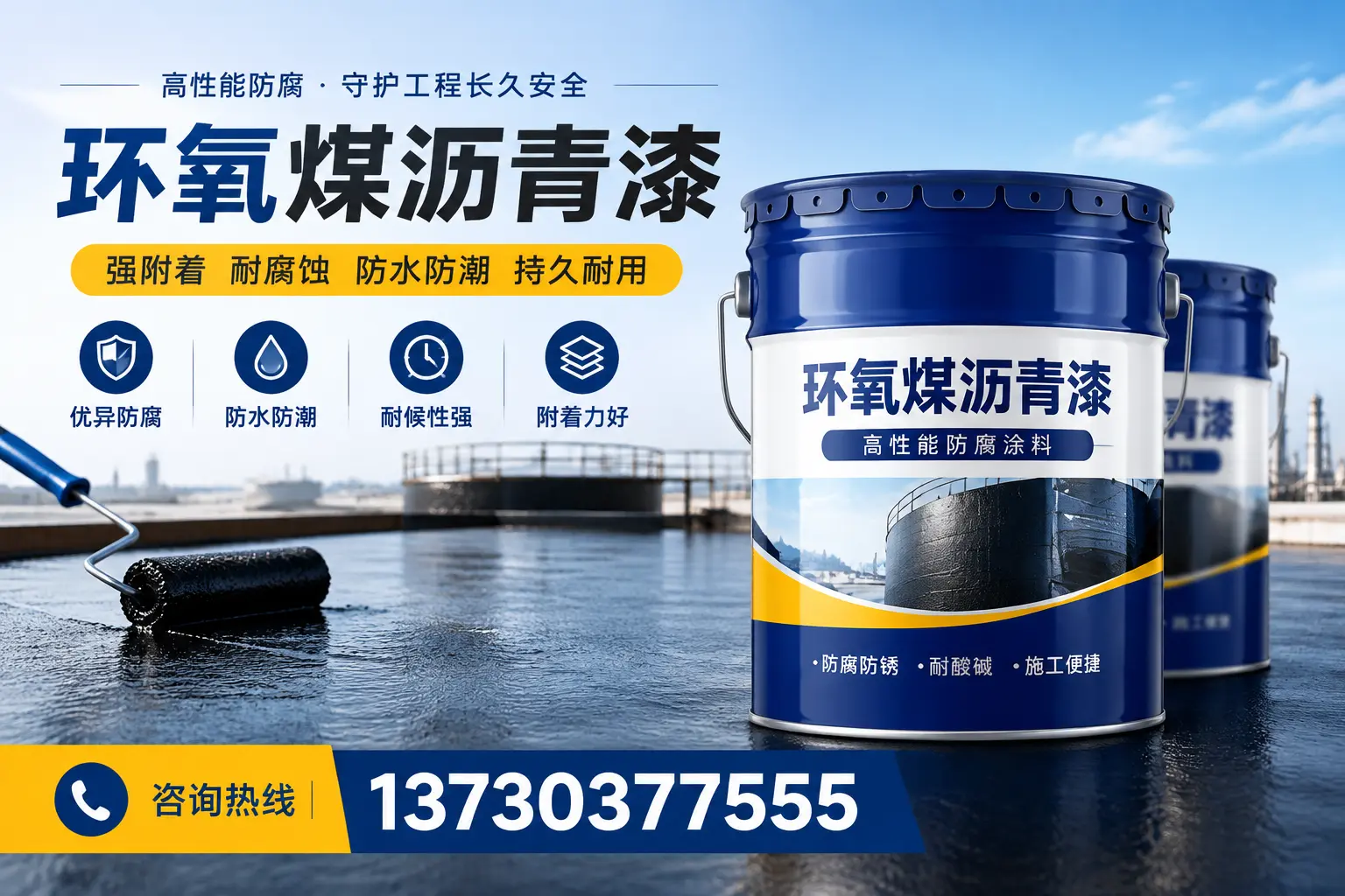 如何判断环氧煤沥青漆的质量?漳州消费者指南